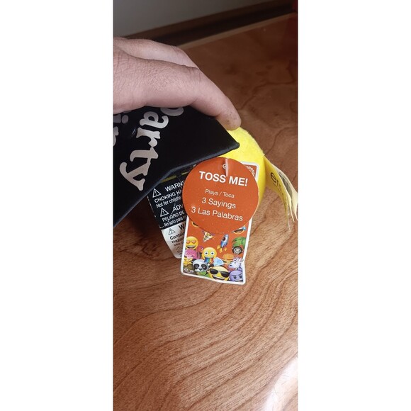 Emoji Graduation Soft Plush with Cap & when thrown claps and cheers!! - Picture 2 of 7